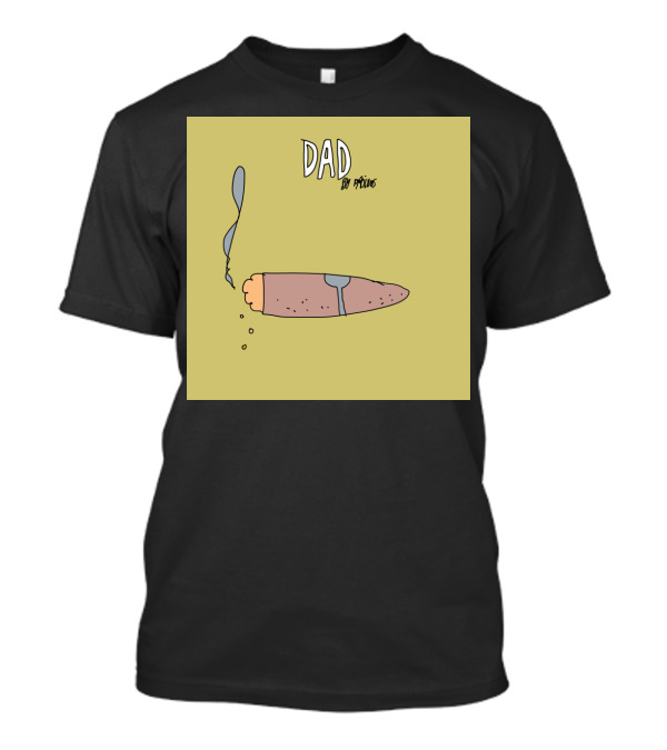 DAD By Paxilus With Cartoon Cigar T-Shirt