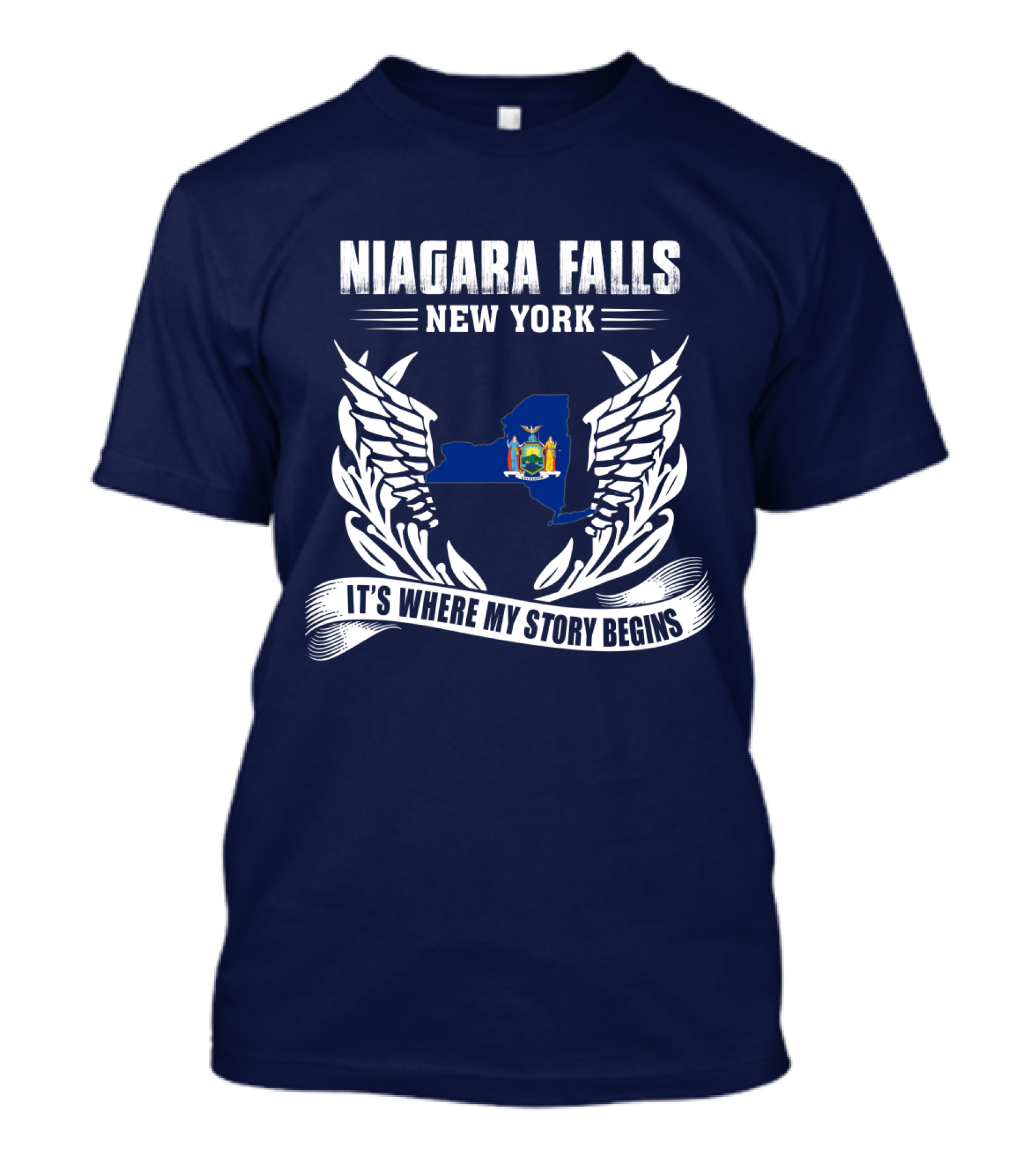 Niagara Falls New York It's Where My Story Begins T-Shirt