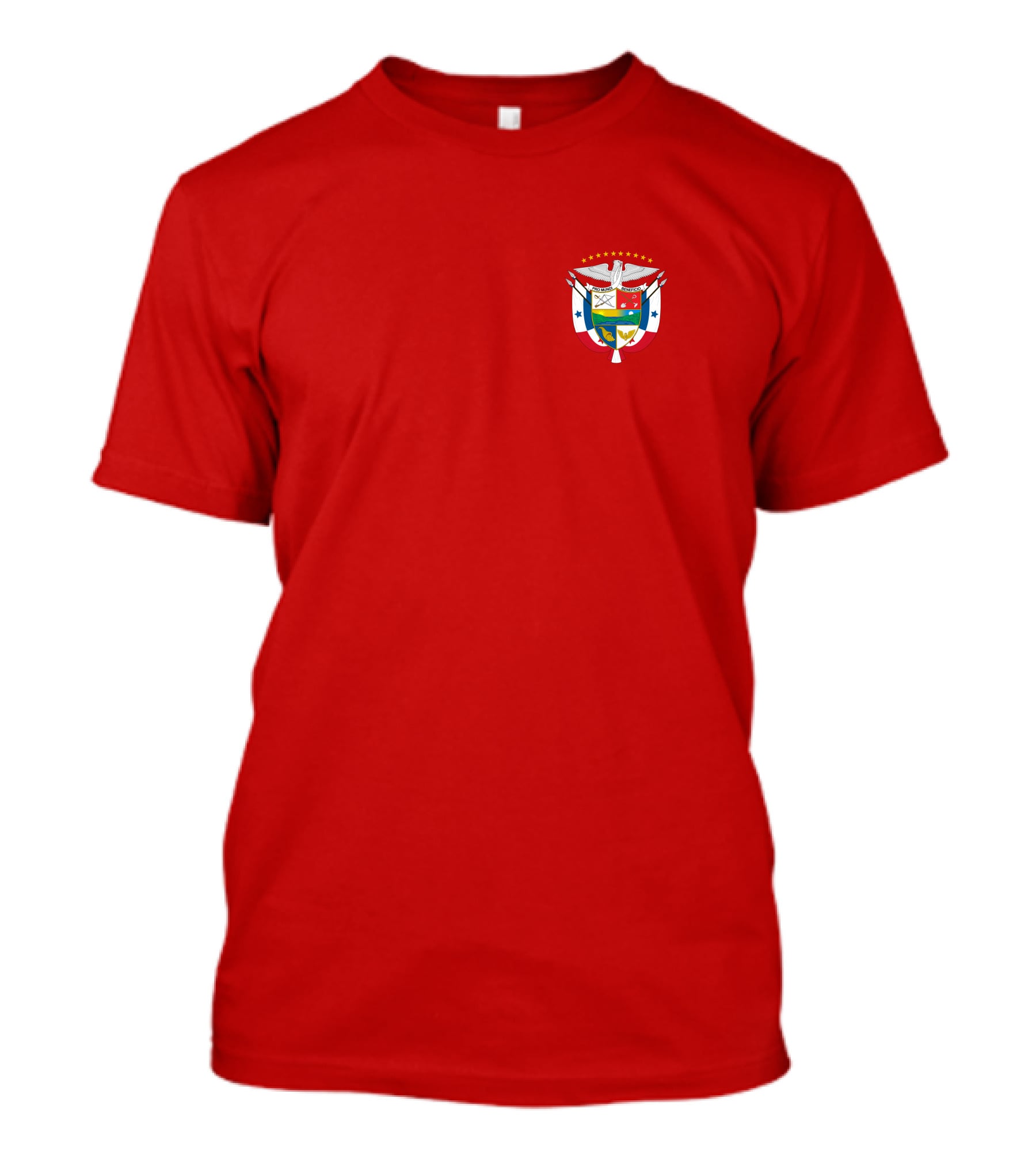 Pro Mundi Beneficio Escudo De Panamá Coat Of Arms Flag T-Shirt
