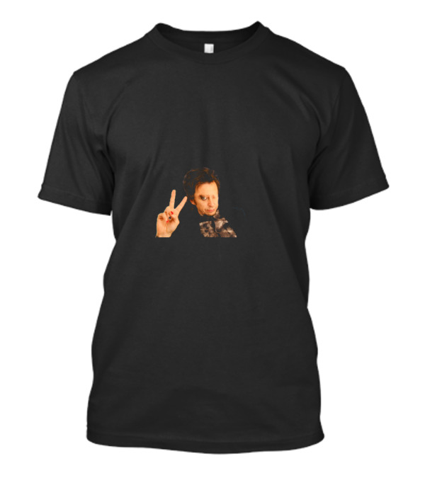 Father Spliffmas Coming Through Peace Gesture Cool Attitude T-Shirt