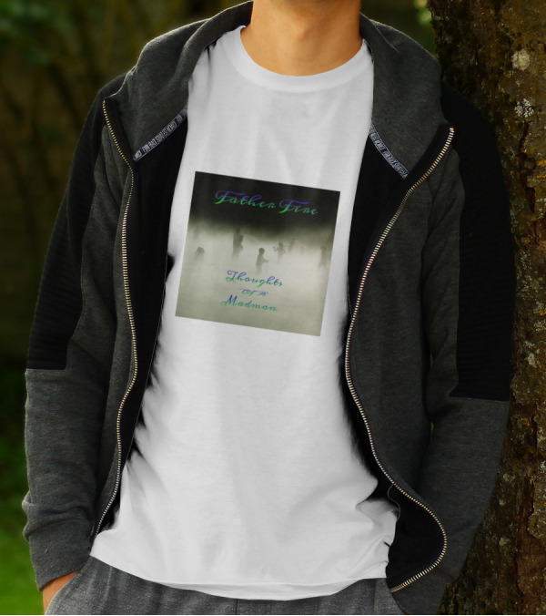 Father Fire Mystical Figures Emerge Amidst Thoughts Of A Madman T-Shirt