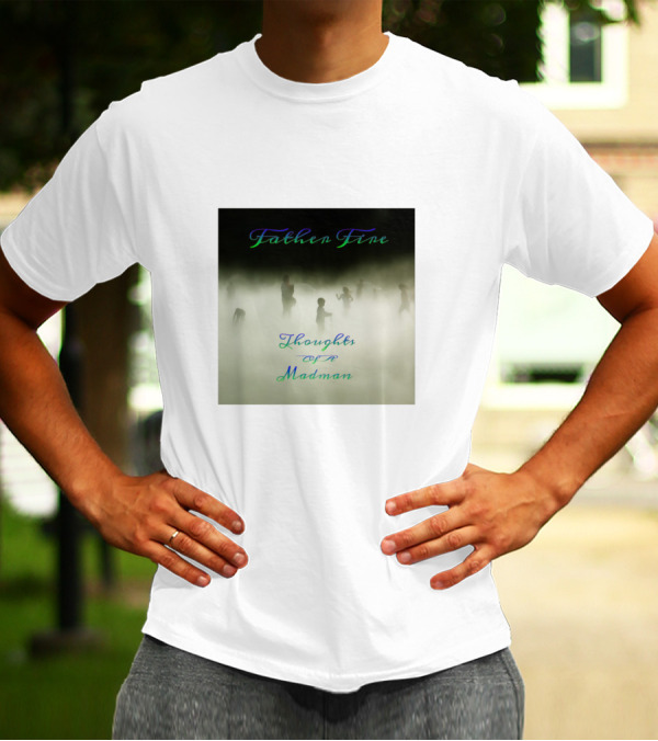 Father Fire Mystical Figures Emerge Amidst Thoughts Of A Madman T-Shirt