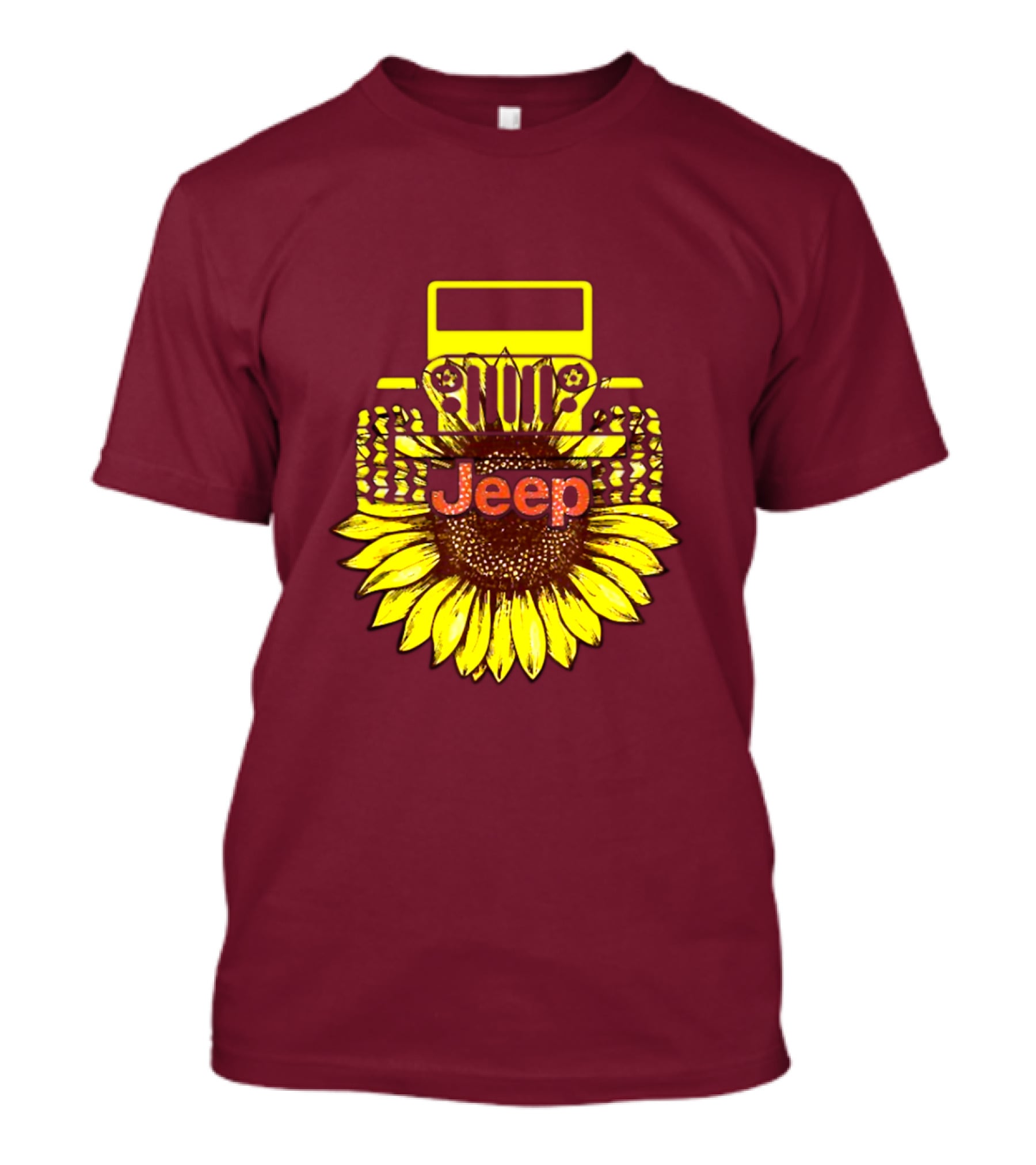 Jeep Sunflower Hot Sun Of Day T-Shirt
