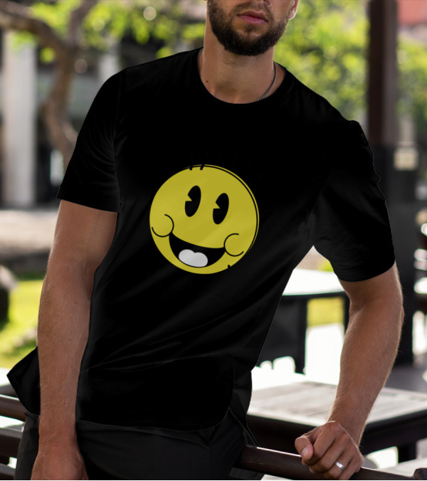 Happiness Is A Choice Smiley Face Positive Expression T-Shirt