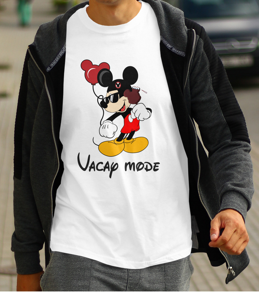 Vacay Mode Mic Mouse Key T-Shirt