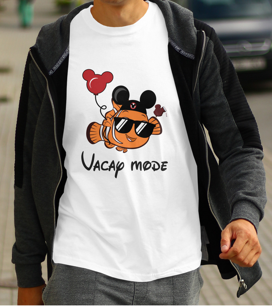 Nemo Vacay Mode Mouse Ears Balloon T-Shirt