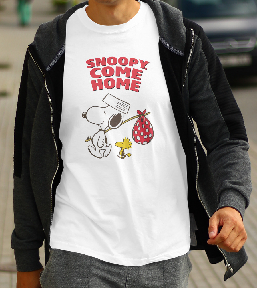 Snoopy Come Home Peanuts Vintage Cartoon T-Shirt