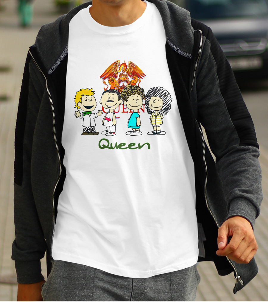 Queen Characters With Phoenix Crest T-Shirt