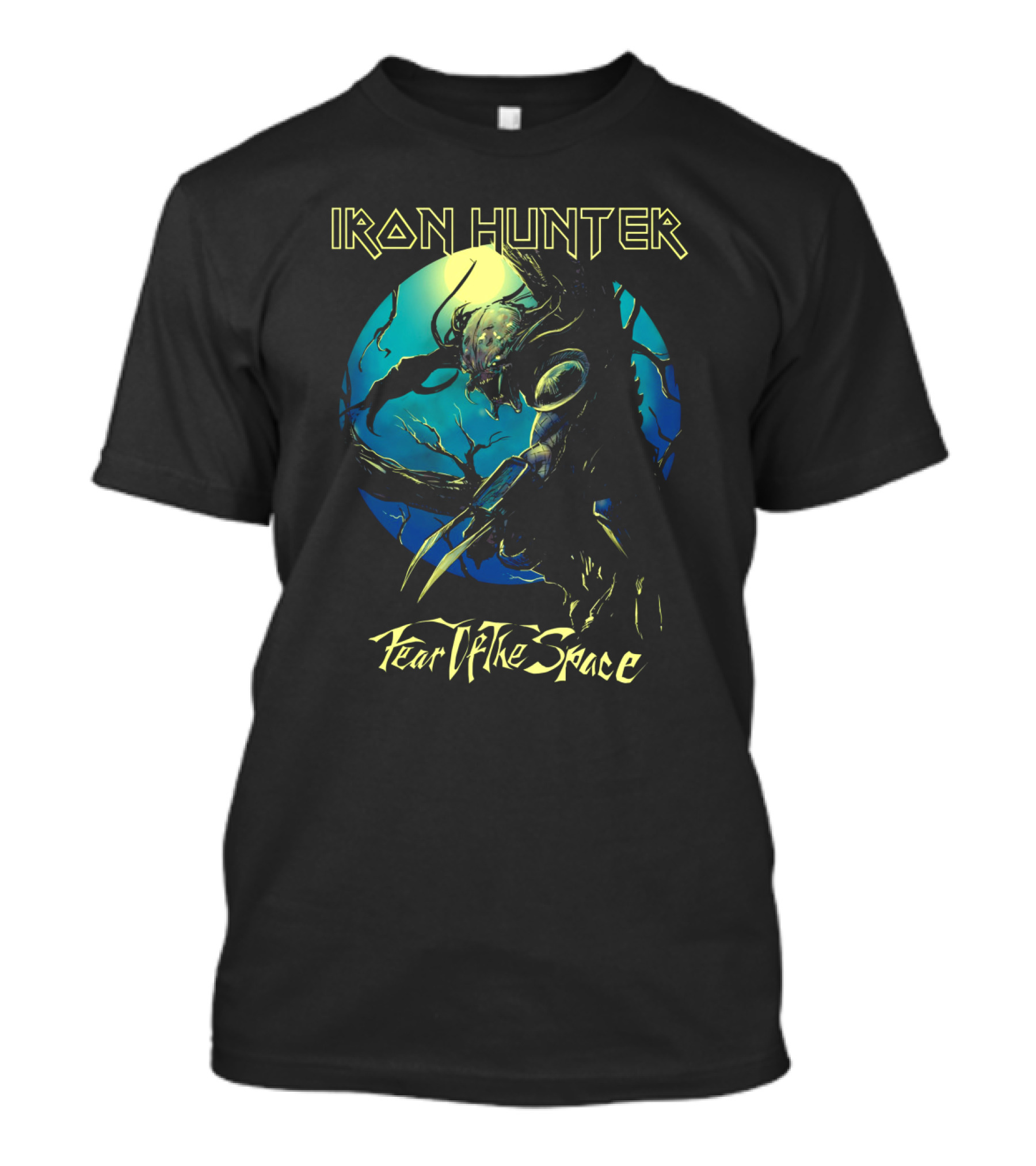 IRON HUNTER FEAR THE SPACE T-Shirt