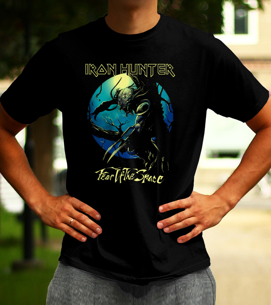IRON HUNTER FEAR THE SPACE T-Shirt