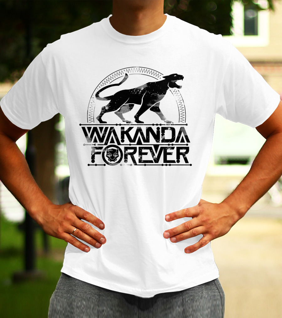 Wakanda Forever Panther T-Shirt