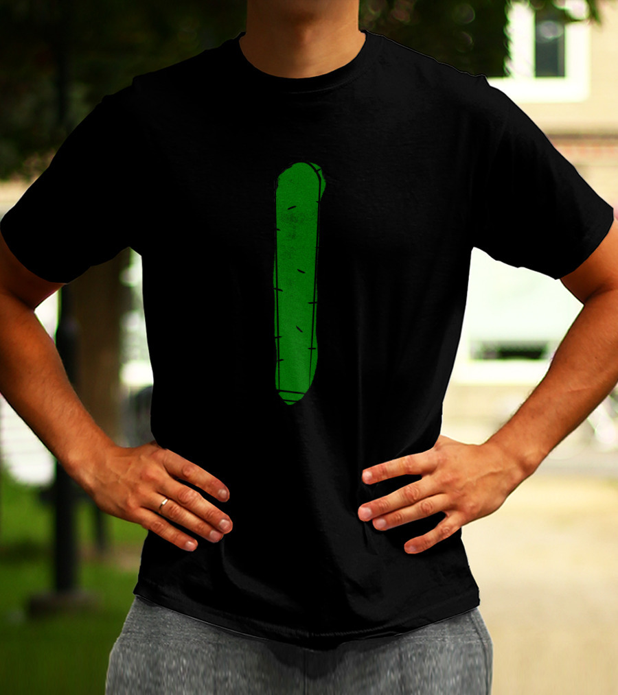 Cactus Green Simple T-Shirt