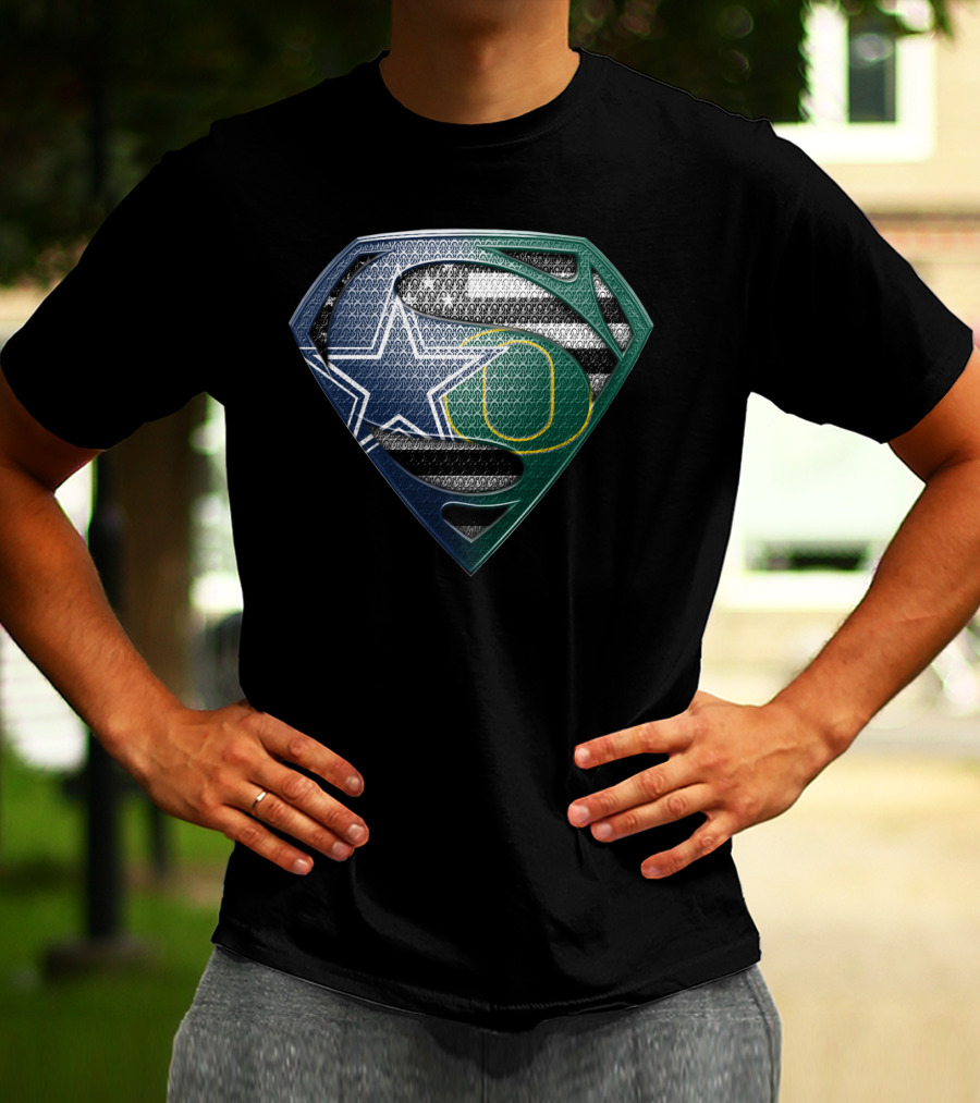 Dallas Oregon Superman Logo Sspus191 T-Shirt