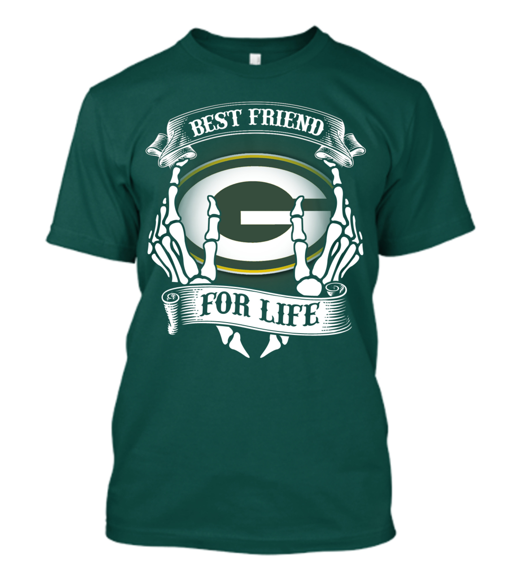 Best Friend For Life Green Bay Packers T-Shirt
