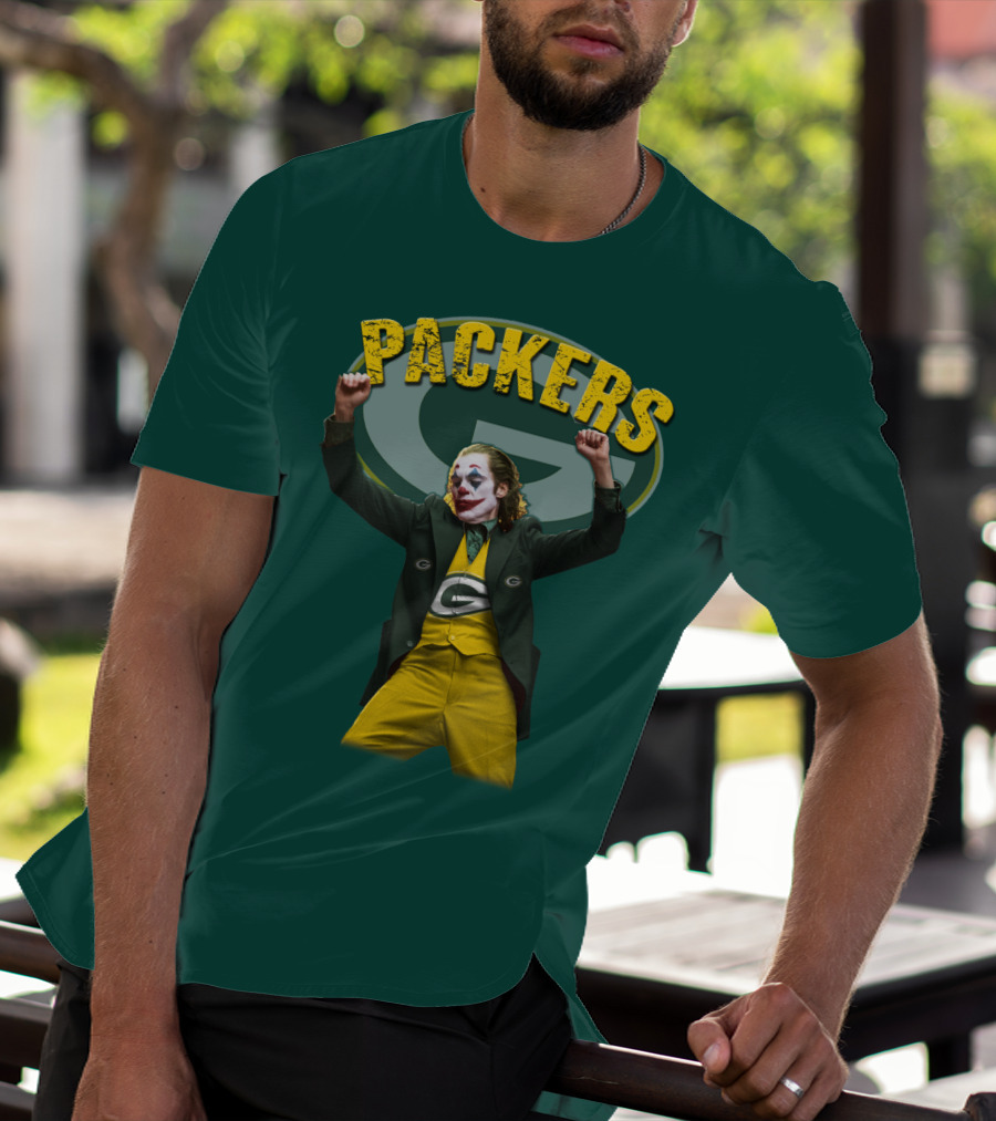 Packers Joker Fusion With Green Bay T-Shirt