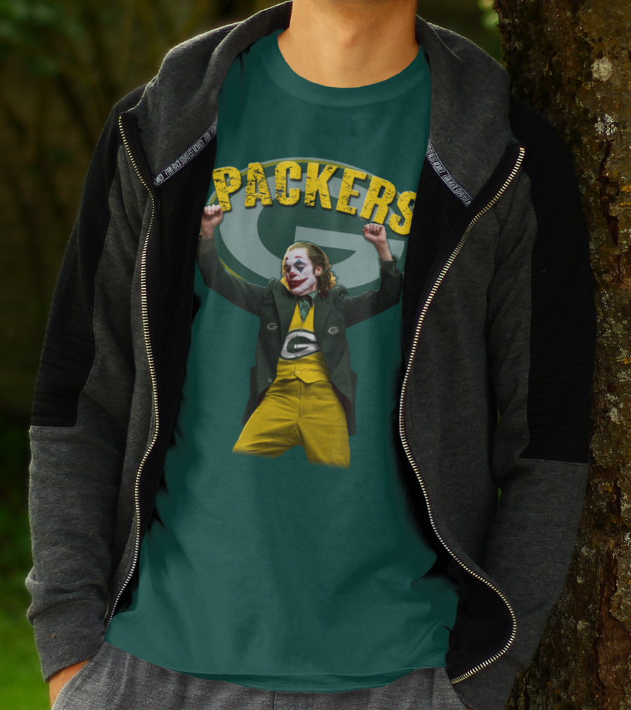 Packers Joker Fusion With Green Bay T-Shirt