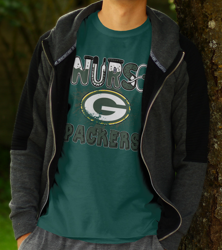 Nurse Green Bay Packers T-Shirt