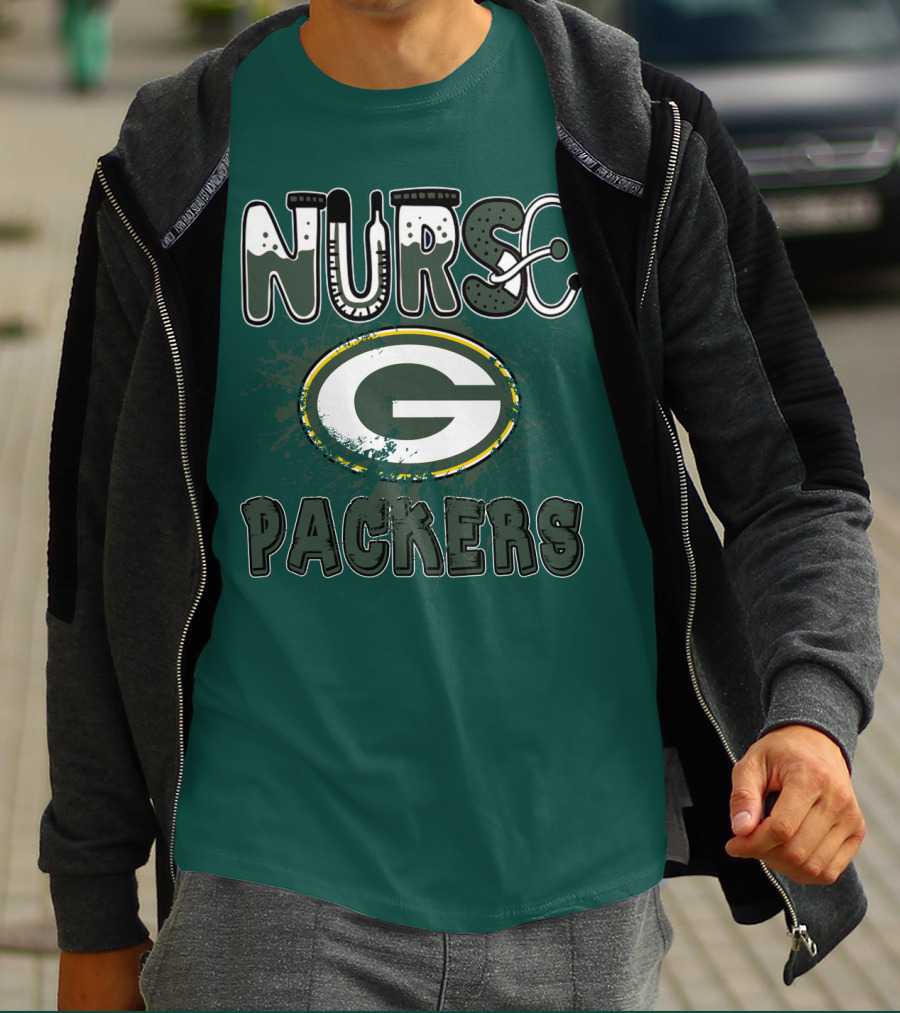 Nurse Green Bay Packers T-Shirt