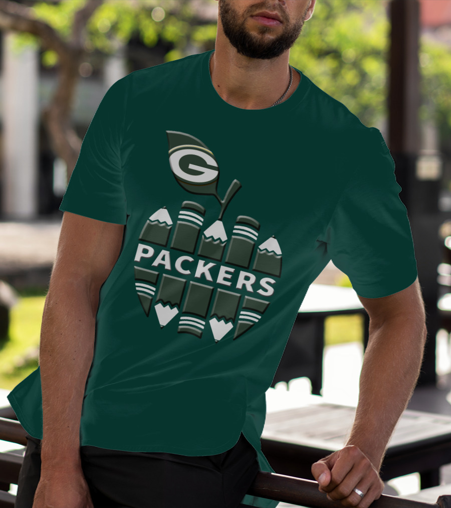 Packers Pencil Apple T-Shirt