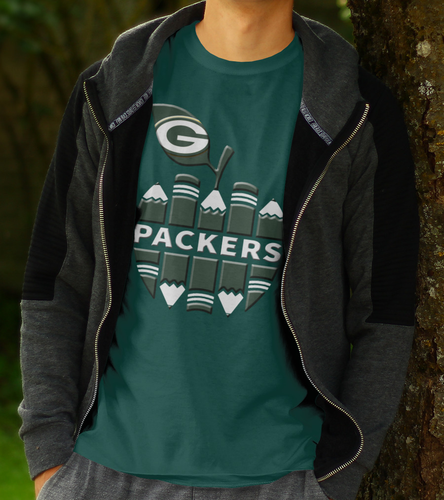 Packers Pencil Apple T-Shirt