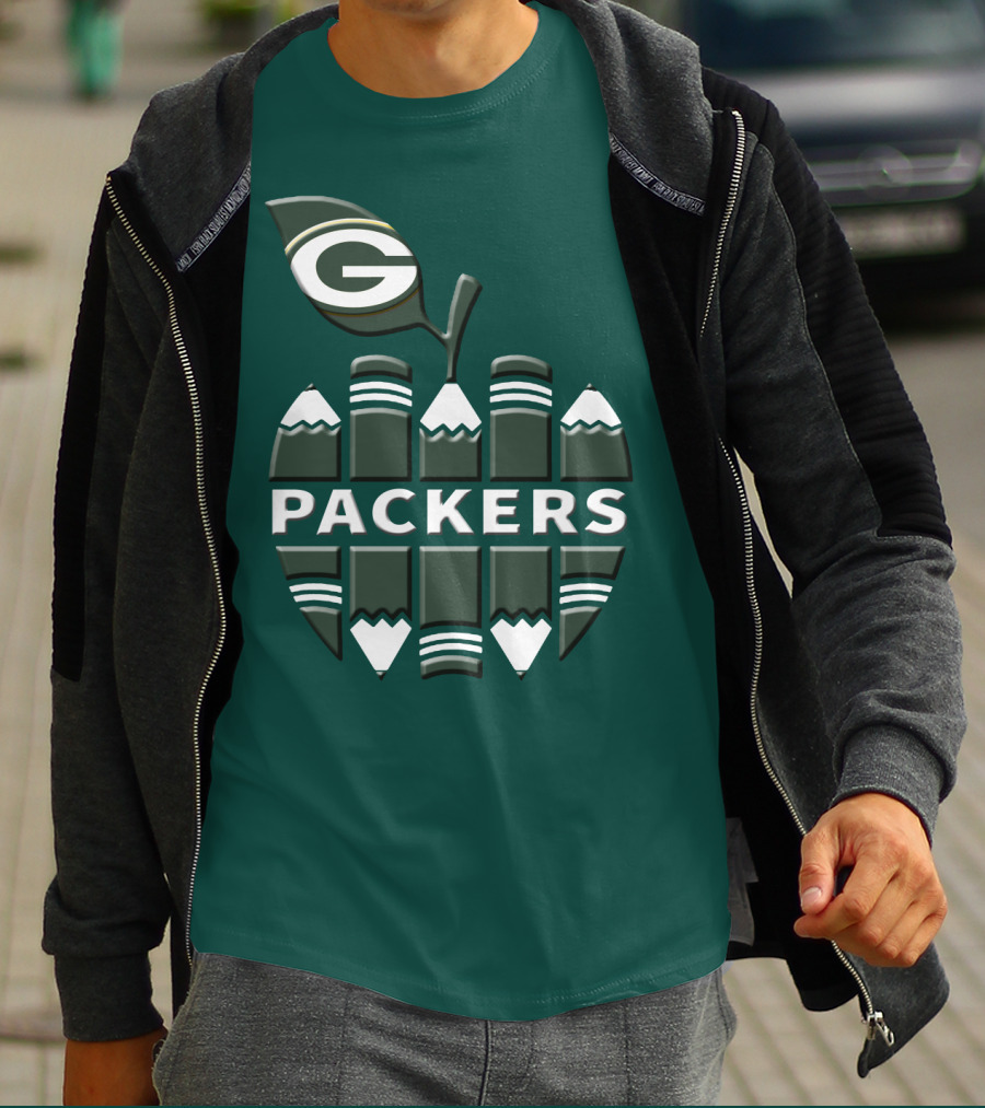 Packers Pencil Apple T-Shirt