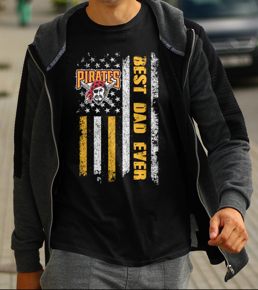 Pirates Best Dad Ever Evd 078 T-Shirt