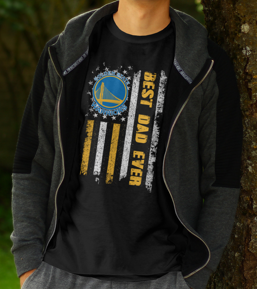 Golden State Warriors Best Dad Ever T-Shirt