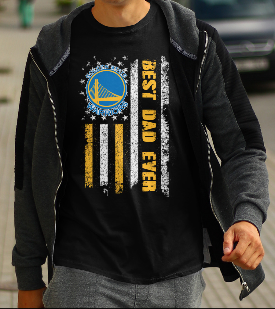 Golden State Warriors Best Dad Ever T-Shirt