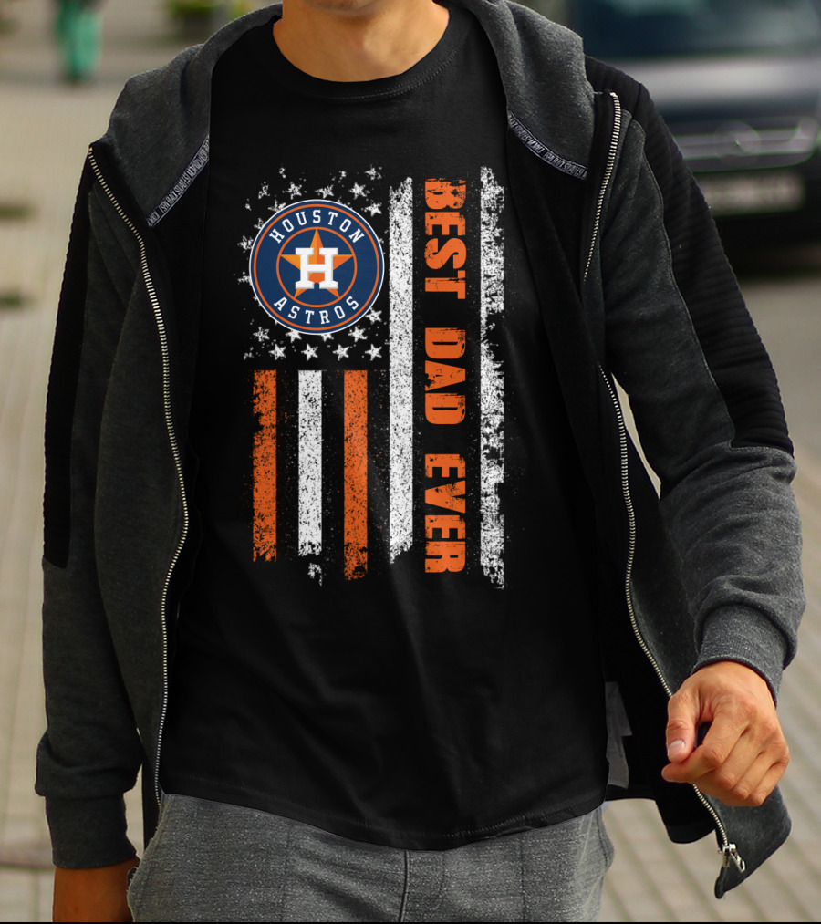 Houston Astros Best Dad Ever T-Shirt