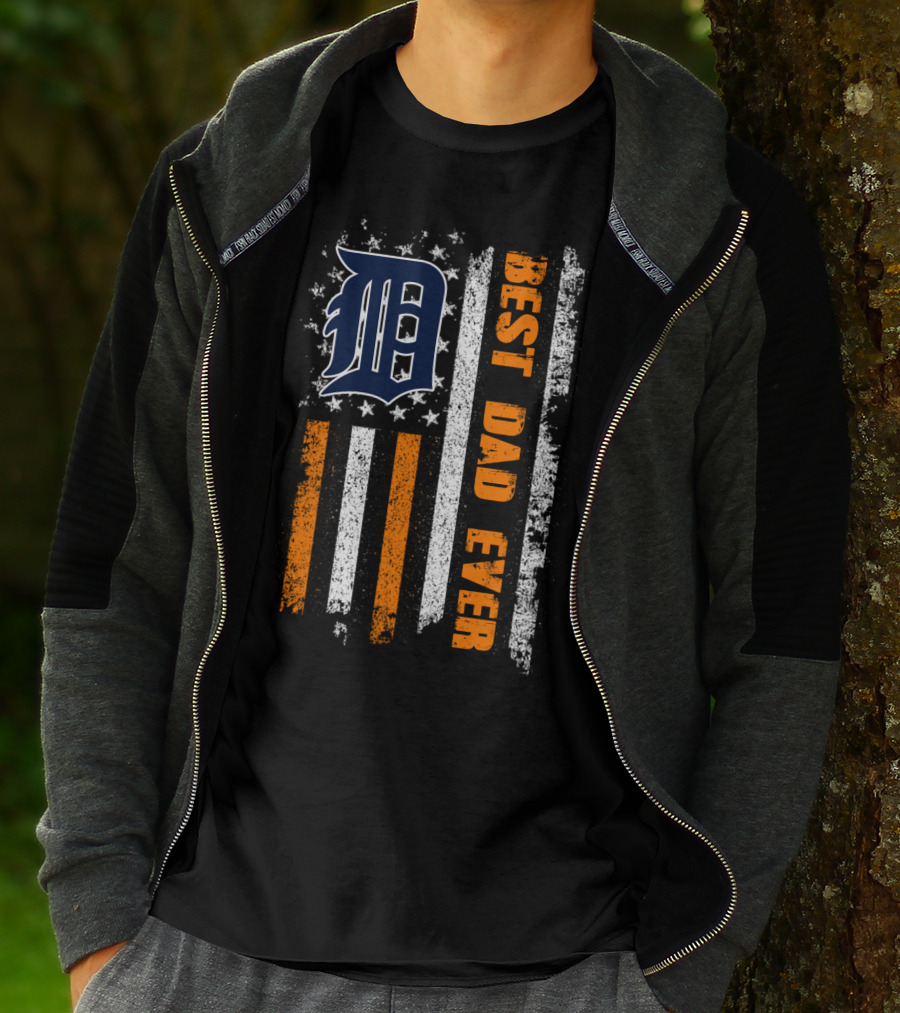 Detroit Best Dad Ever Evd 109 T-Shirt