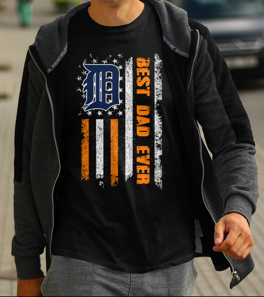 Detroit Best Dad Ever Evd 109 T-Shirt