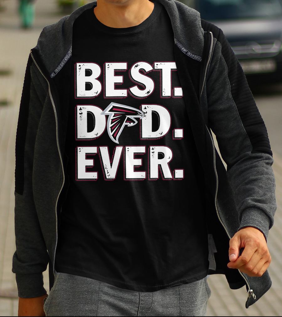 Atlanta Falcons Best Dad Ever T-Shirt