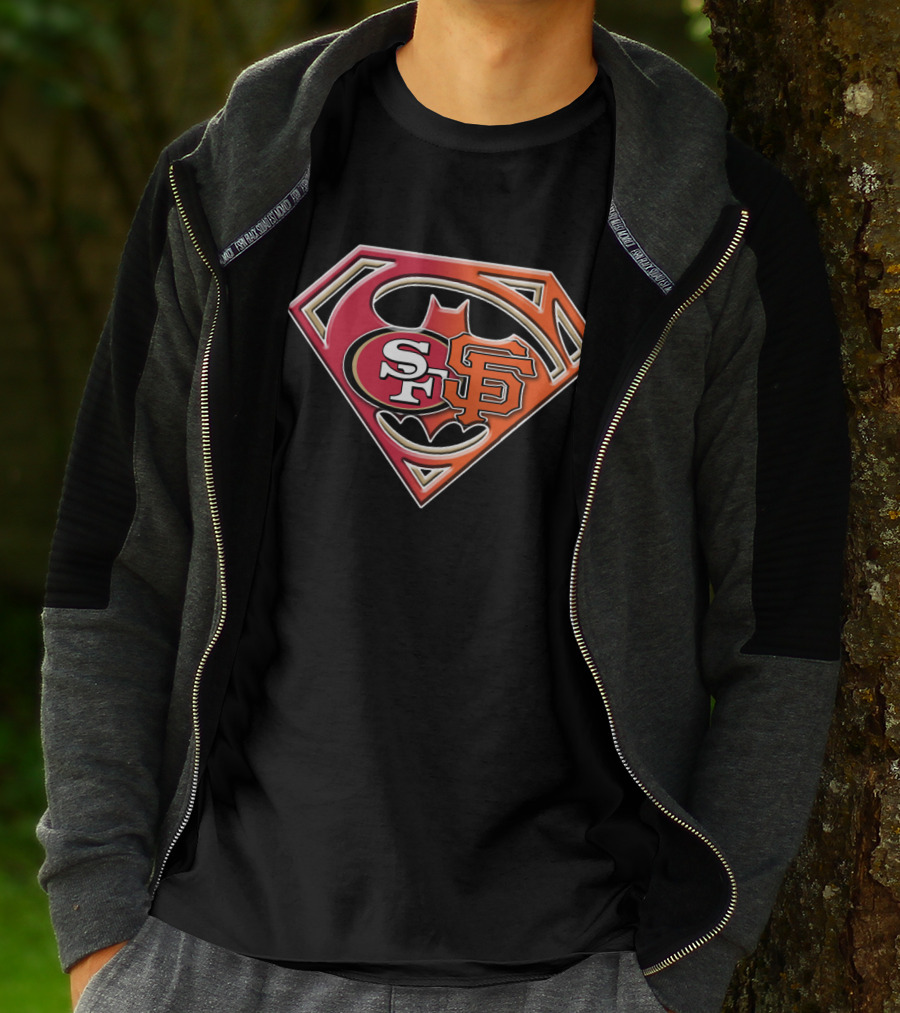 San Francisco Super Bat Sf Shield T-Shirt