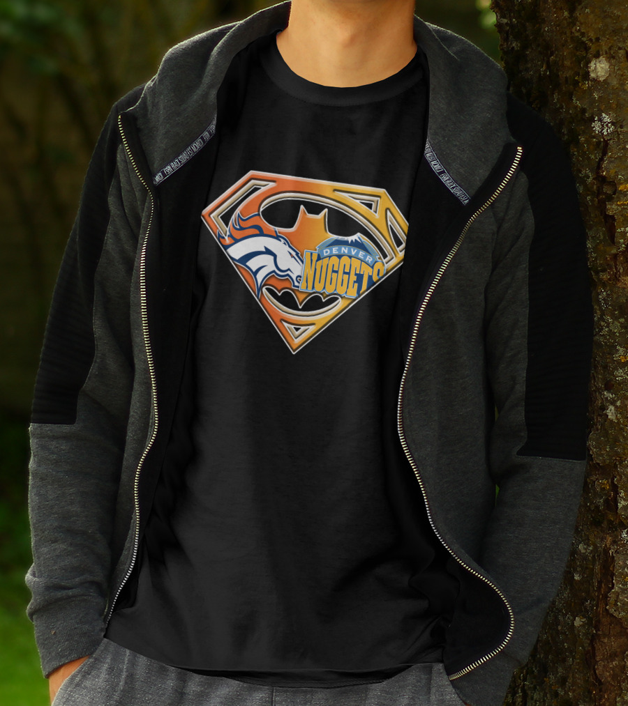 Denver Broncos Nuggets Super Bat 020 T-Shirt