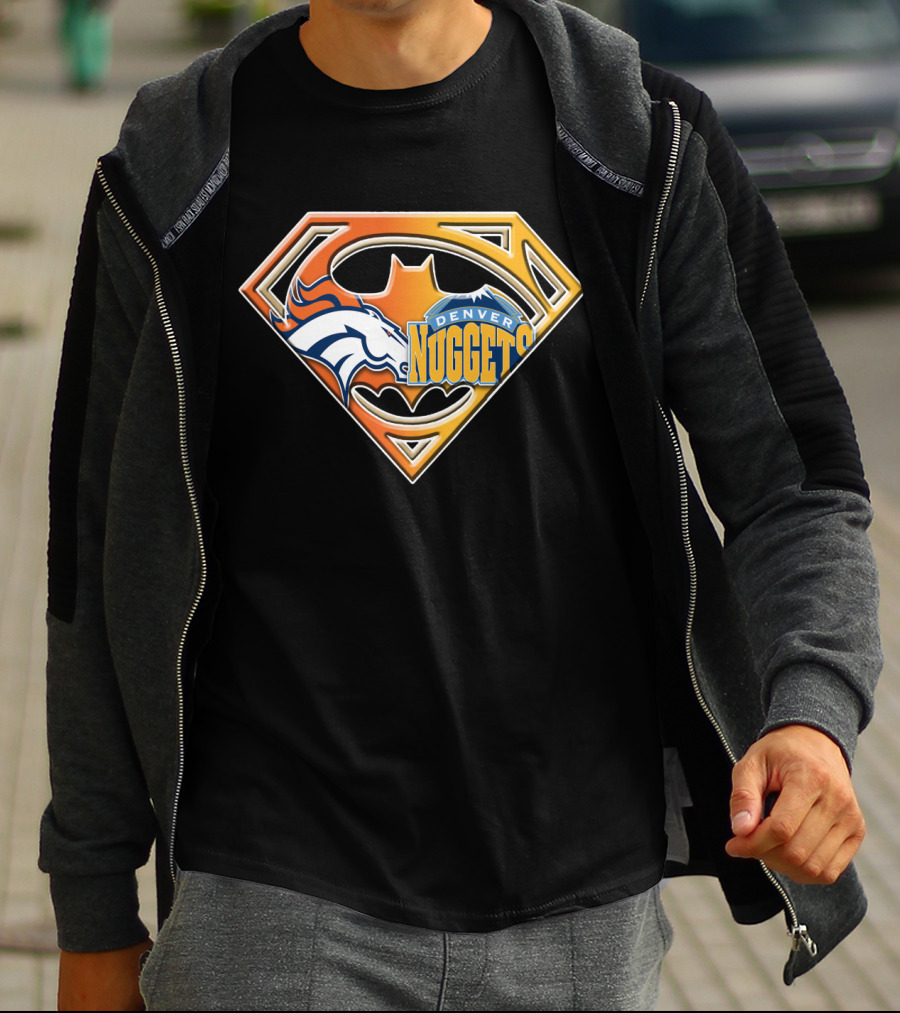 Denver Broncos Nuggets Super Bat 020 T-Shirt