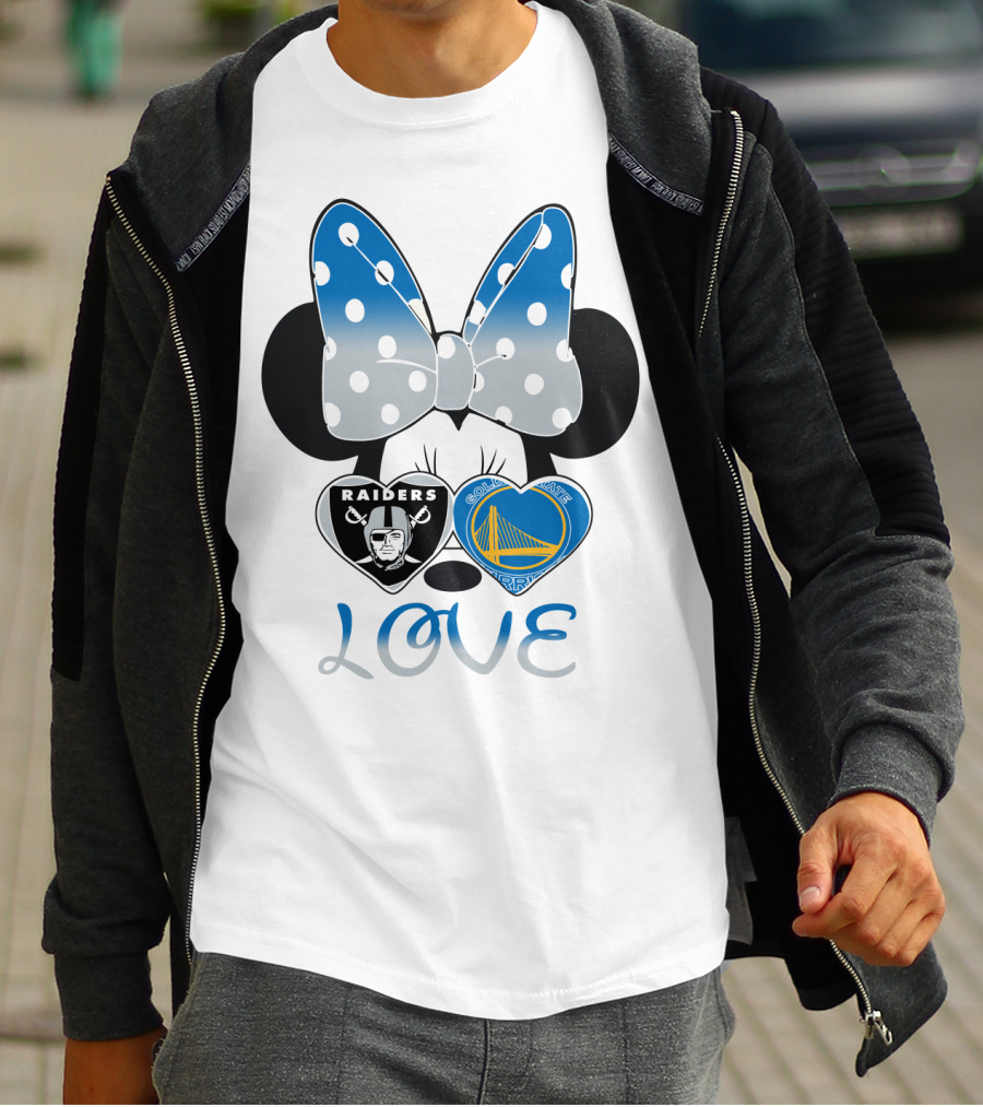 Love Raiders Warriors Bow T-Shirt