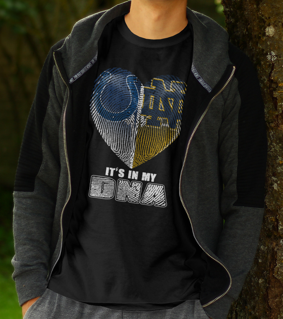 Indianapolis Colts Notre Dame It's In My Dna T-Shirt