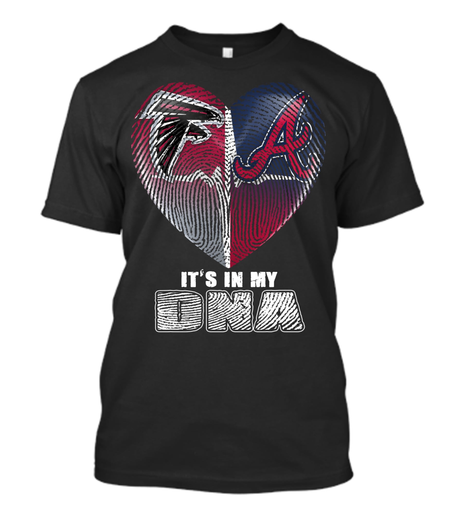 Atlanta Falcons And Braves It's In My Dna T-Shirt