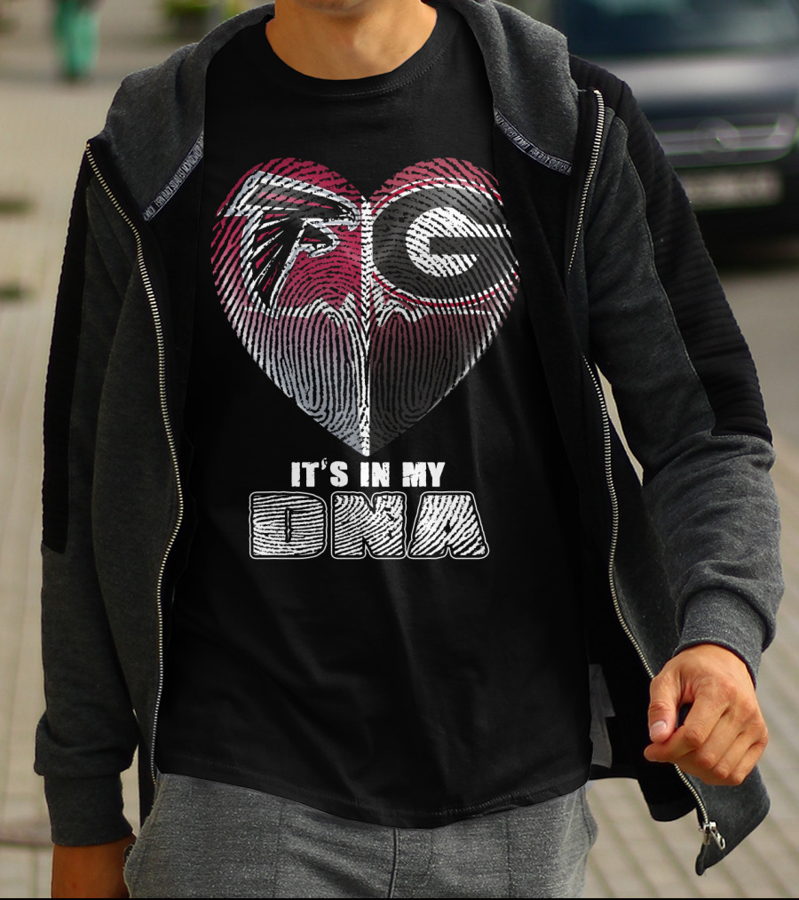 Atlanta Falcons Georgia Bulldogs It's In My Dna T-Shirt
