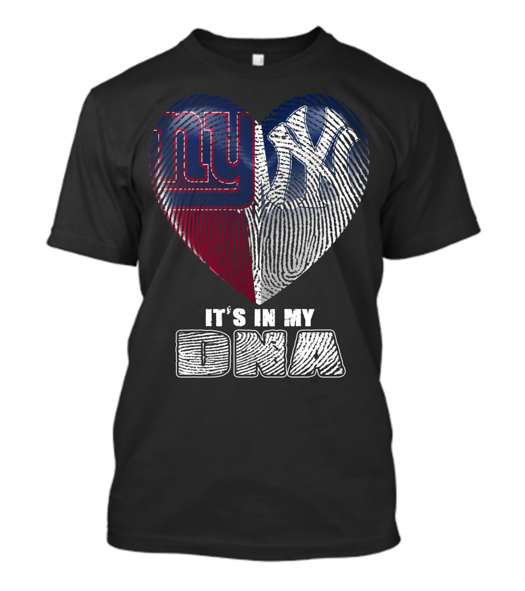New York Giants Yankees It's In My Dna T-Shirt