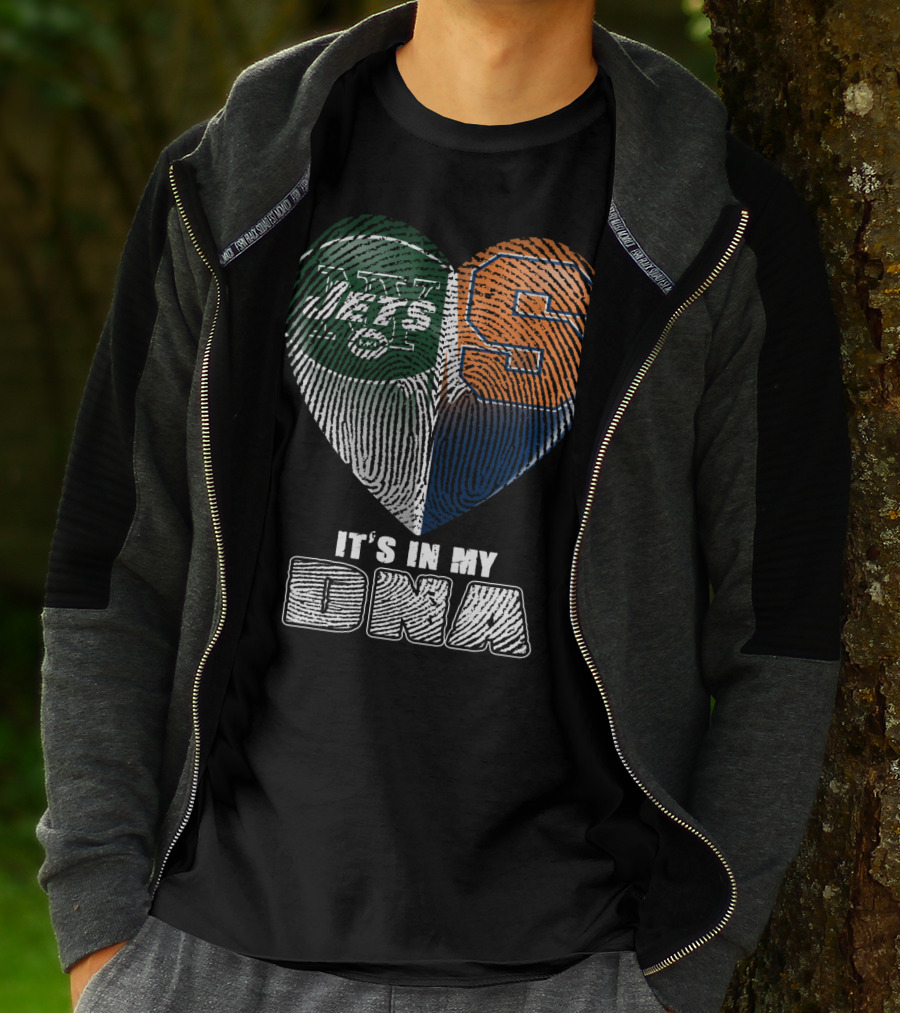 New York Jets Syracuse It's In My Dna T-Shirt
