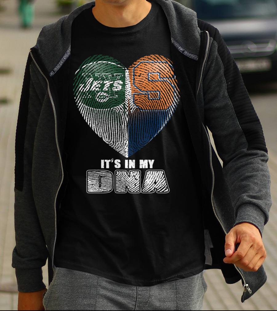 New York Jets Syracuse It's In My Dna T-Shirt