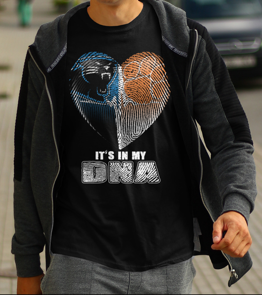 It's In My Dna Panther Paw Heart T-Shirt