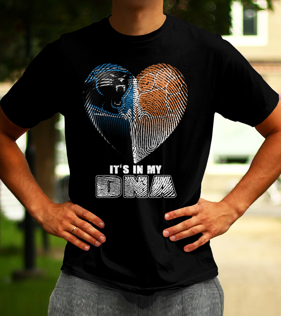 It's In My Dna Panther Paw Heart T-Shirt