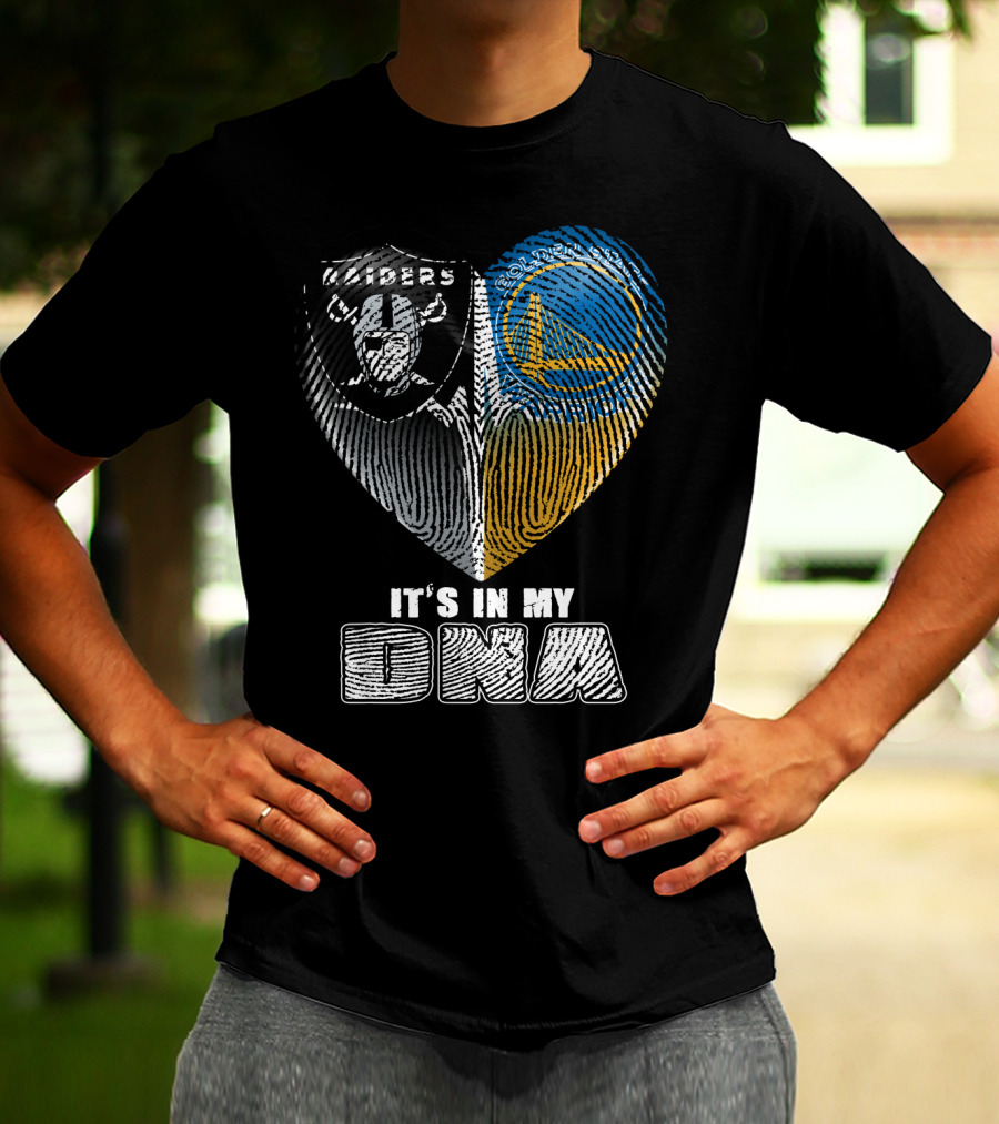 Raiders Warriors It's In My Dna T-Shirt