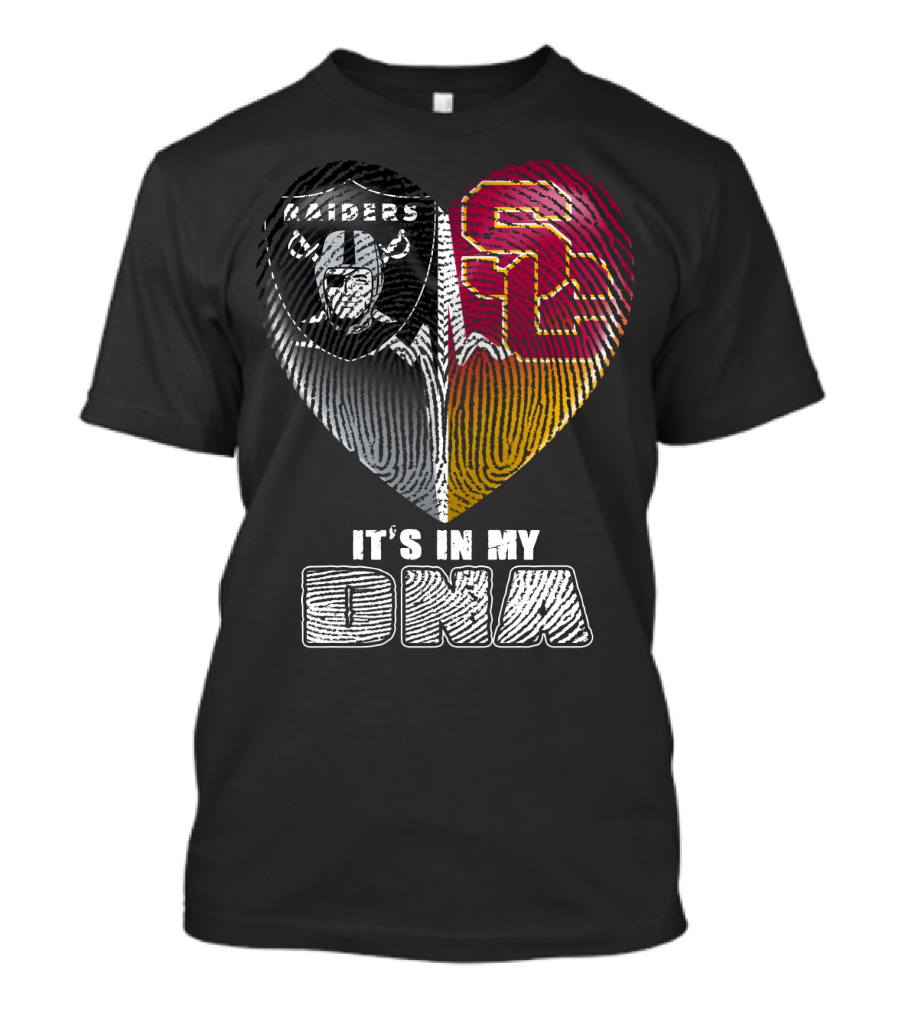 It's In My Dna Raiders Usc T-Shirt
