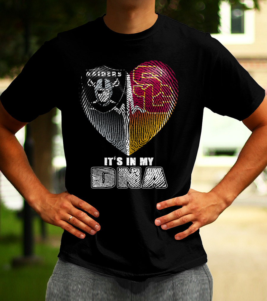 It's In My Dna Raiders Usc T-Shirt