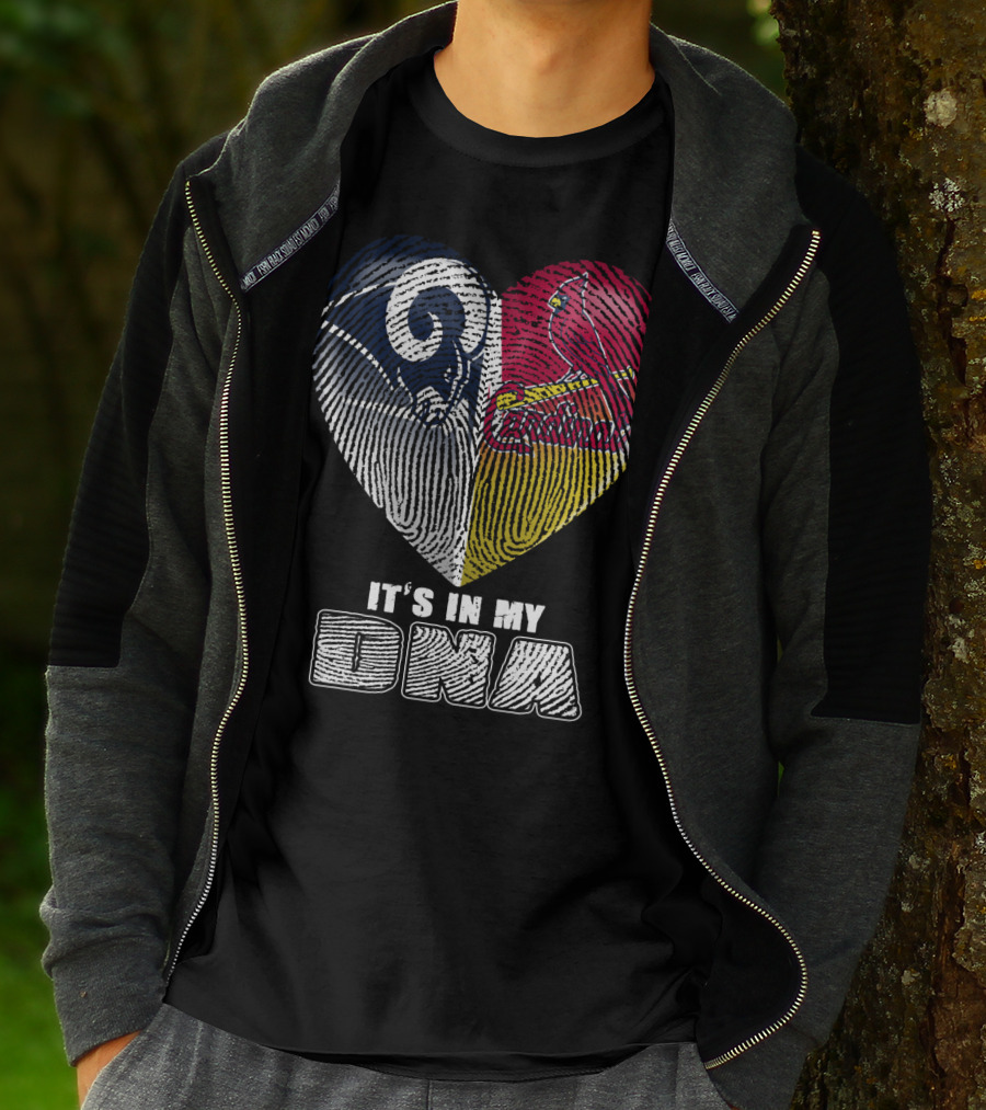 Rams Cardinals It's In My Dna T-Shirt