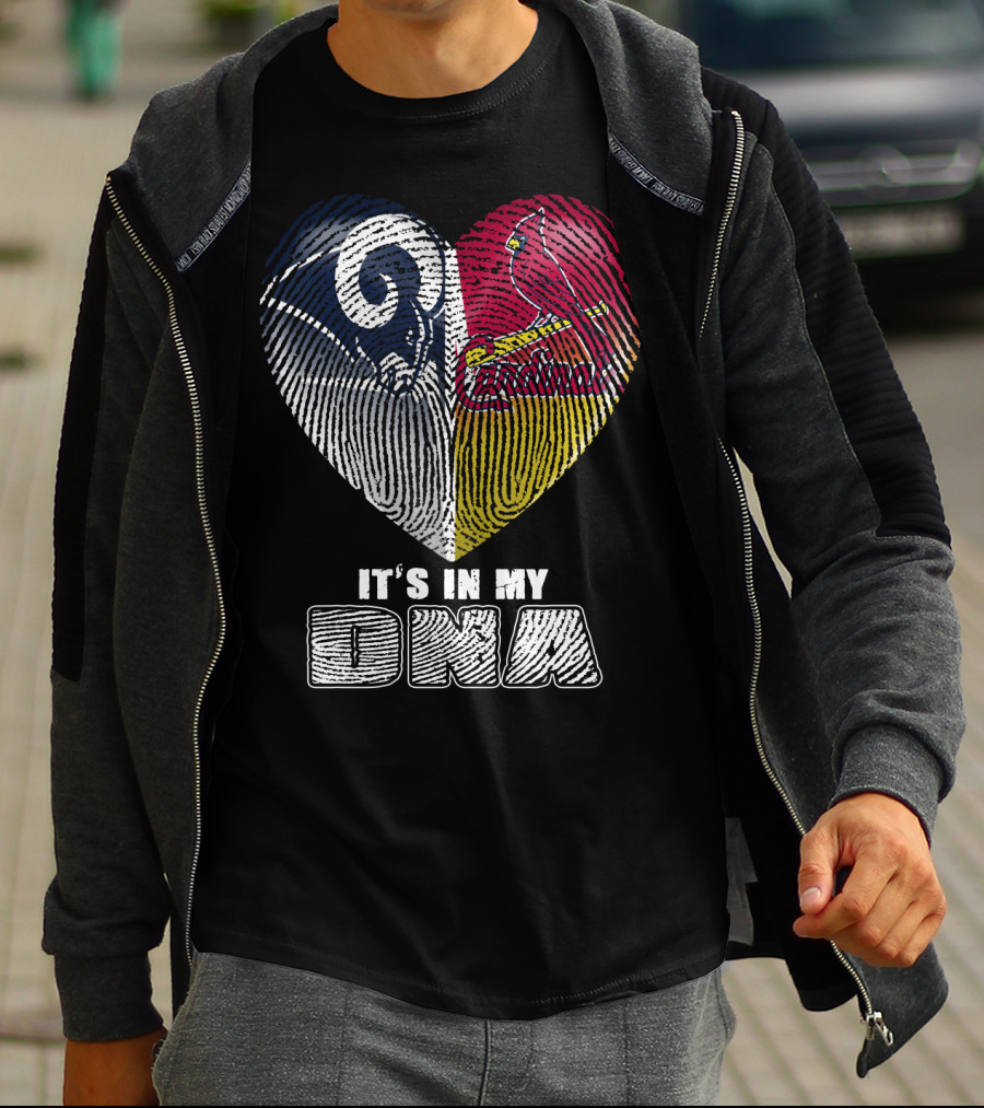 Rams Cardinals It's In My Dna T-Shirt