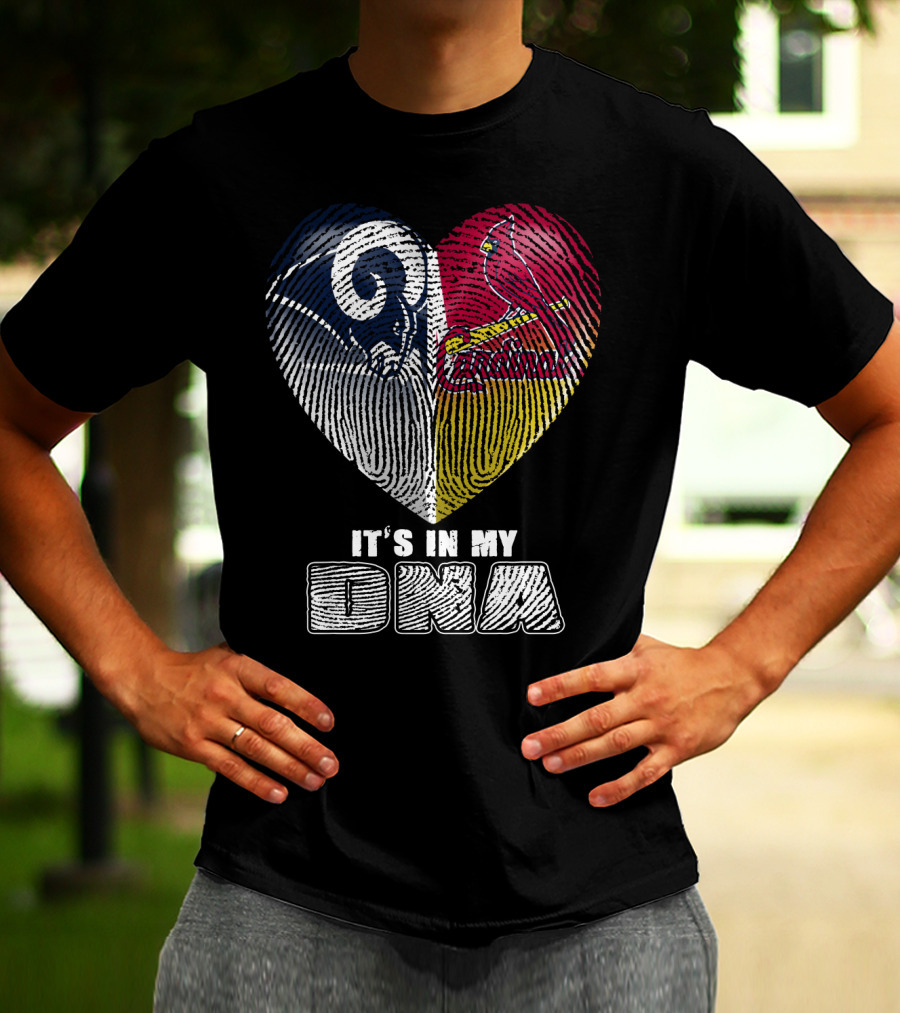 Rams Cardinals It's In My Dna T-Shirt